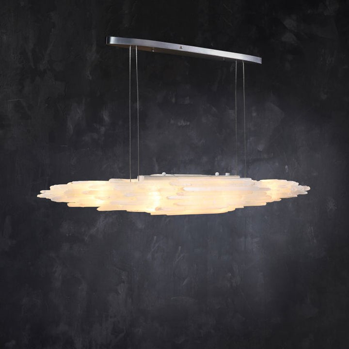 Shahida Selenite Chandelier