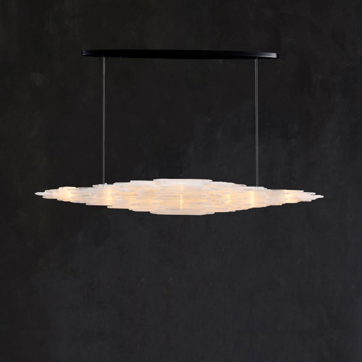 Shahida Selenite Chandelier