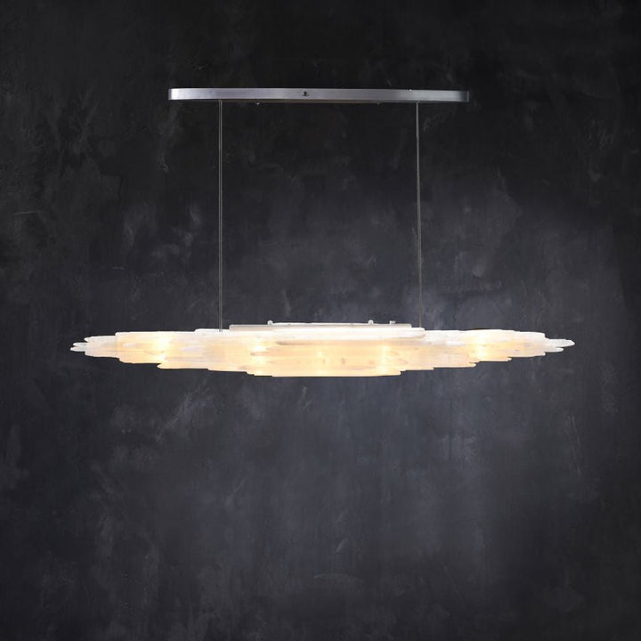 Shahida Selenite Chandelier