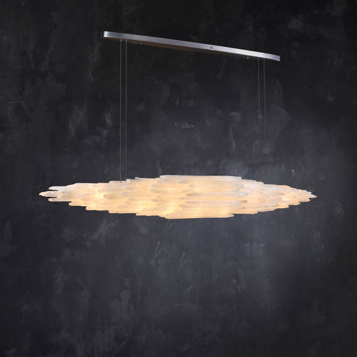 Shahida Selenite Chandelier