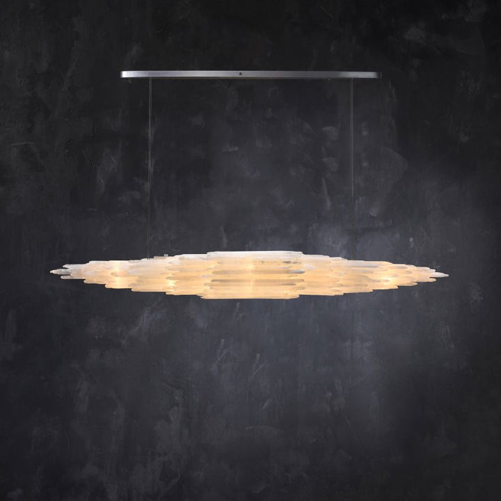 Shahida Selenite Chandelier