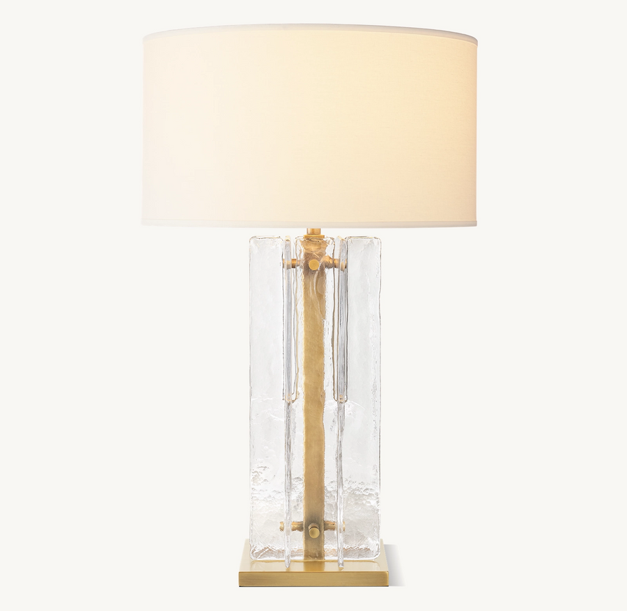 Sharon Clear Glass Table Lamp