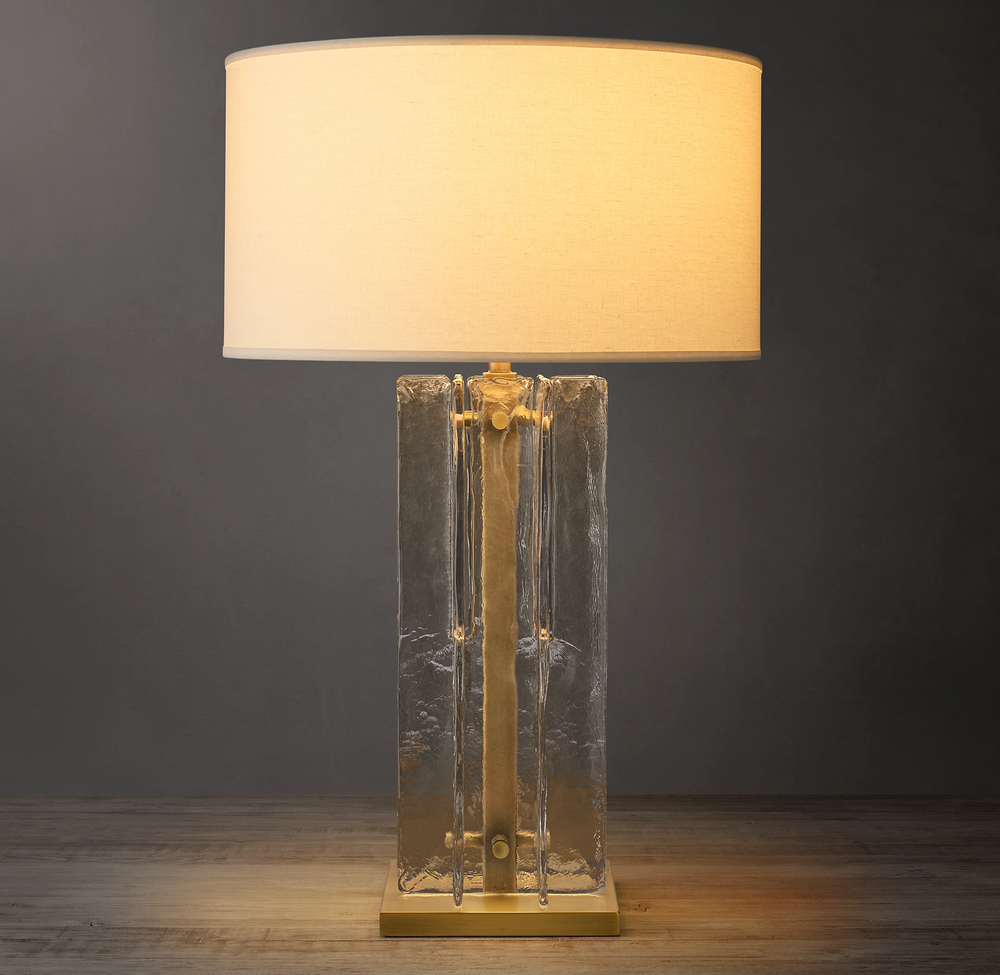 Sharon Clear Glass Table Lamp