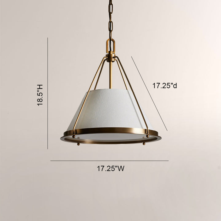 Sheirz Linen Pendant