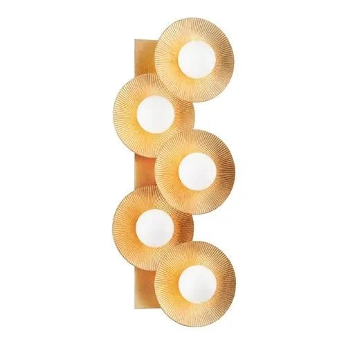 Silas Sun Flower 5 Lights Wall Sconce