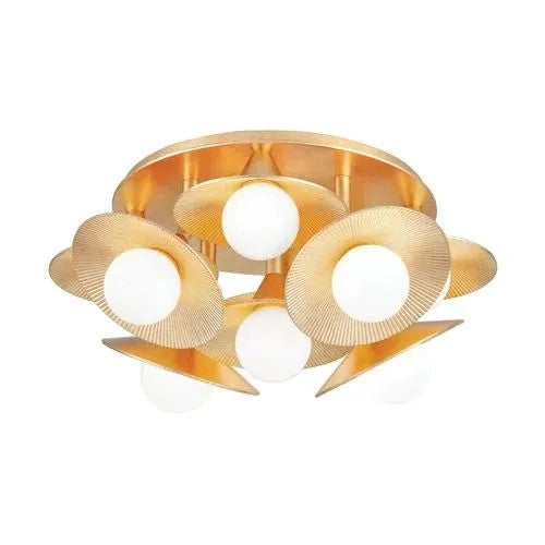 Silas Sun Flower 9 Lights Wall Sconce