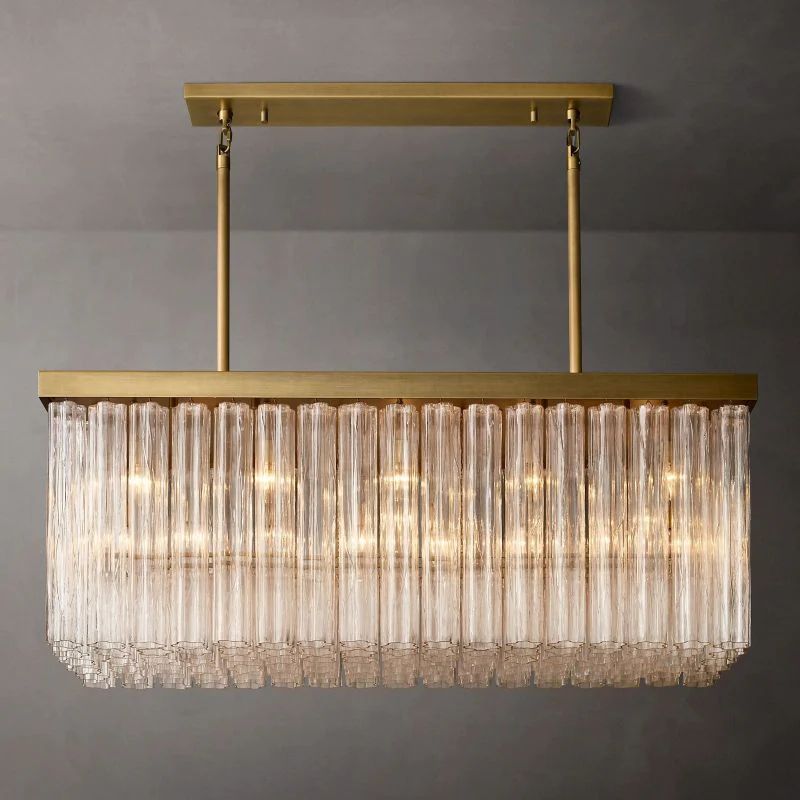 Ancelotti Rectangular  Dining Room Chandelier 54”