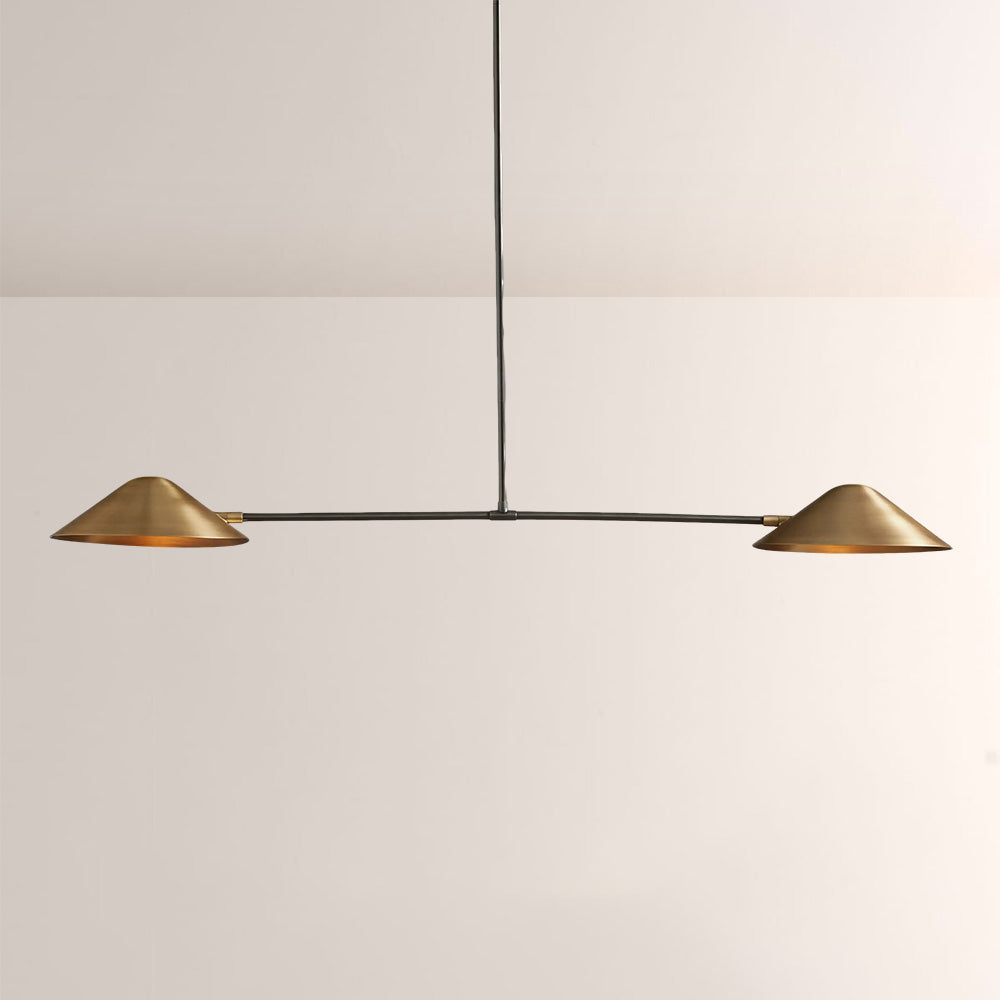 Sivans 2-Light Linear Chandelier