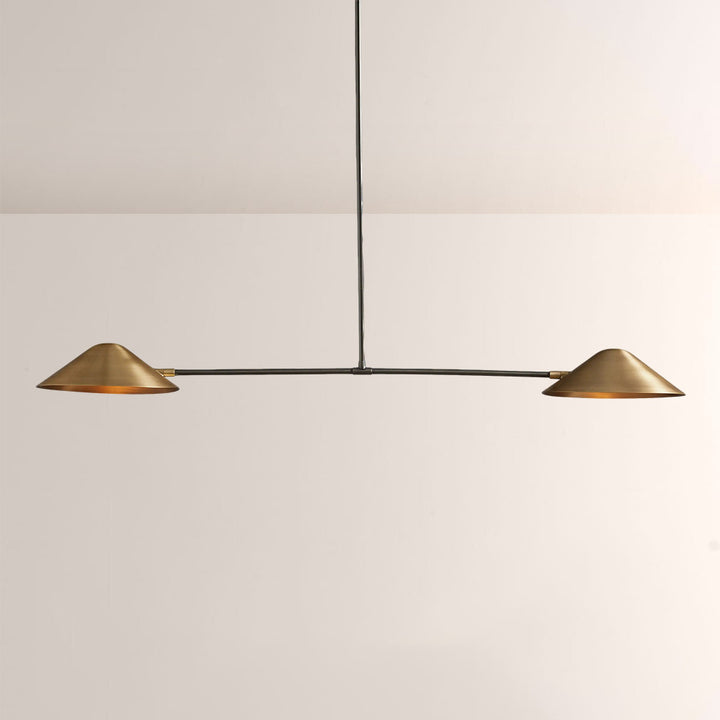 Sivans 2-Light Linear Chandelier