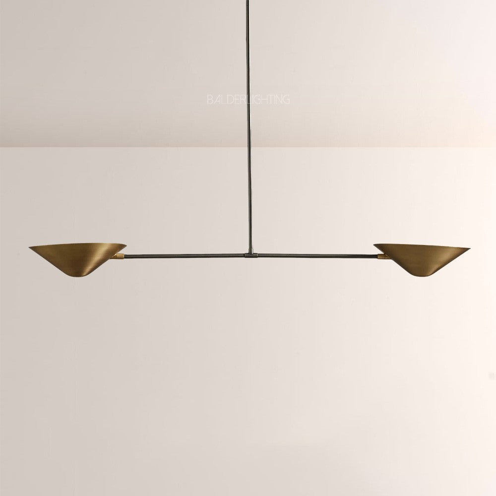 Sivans 2-Light Linear Chandelier