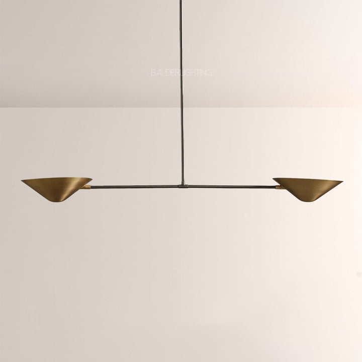 Sivans 2-Light Linear Chandelier