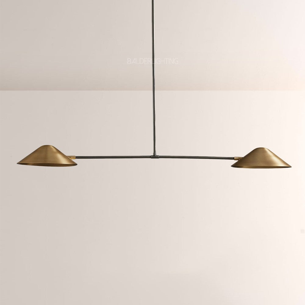 Sivans 2-Light Linear Chandelier