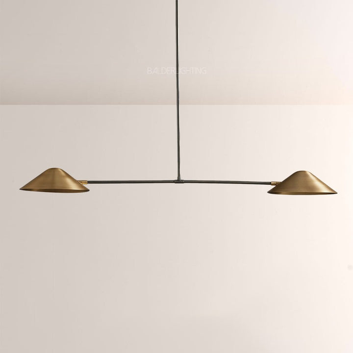 Sivans 2-Light Linear Chandelier