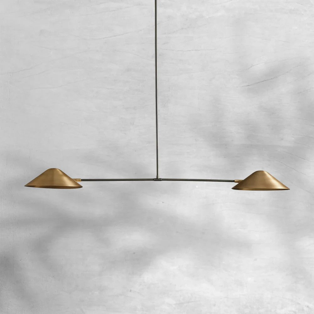 Sivans 2-Light Linear Chandelier