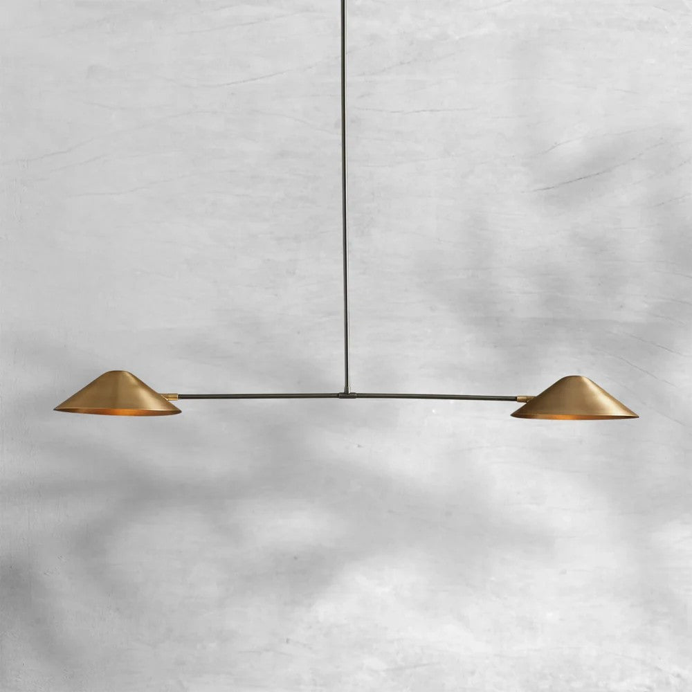Sivans 2-Light Linear Chandelier