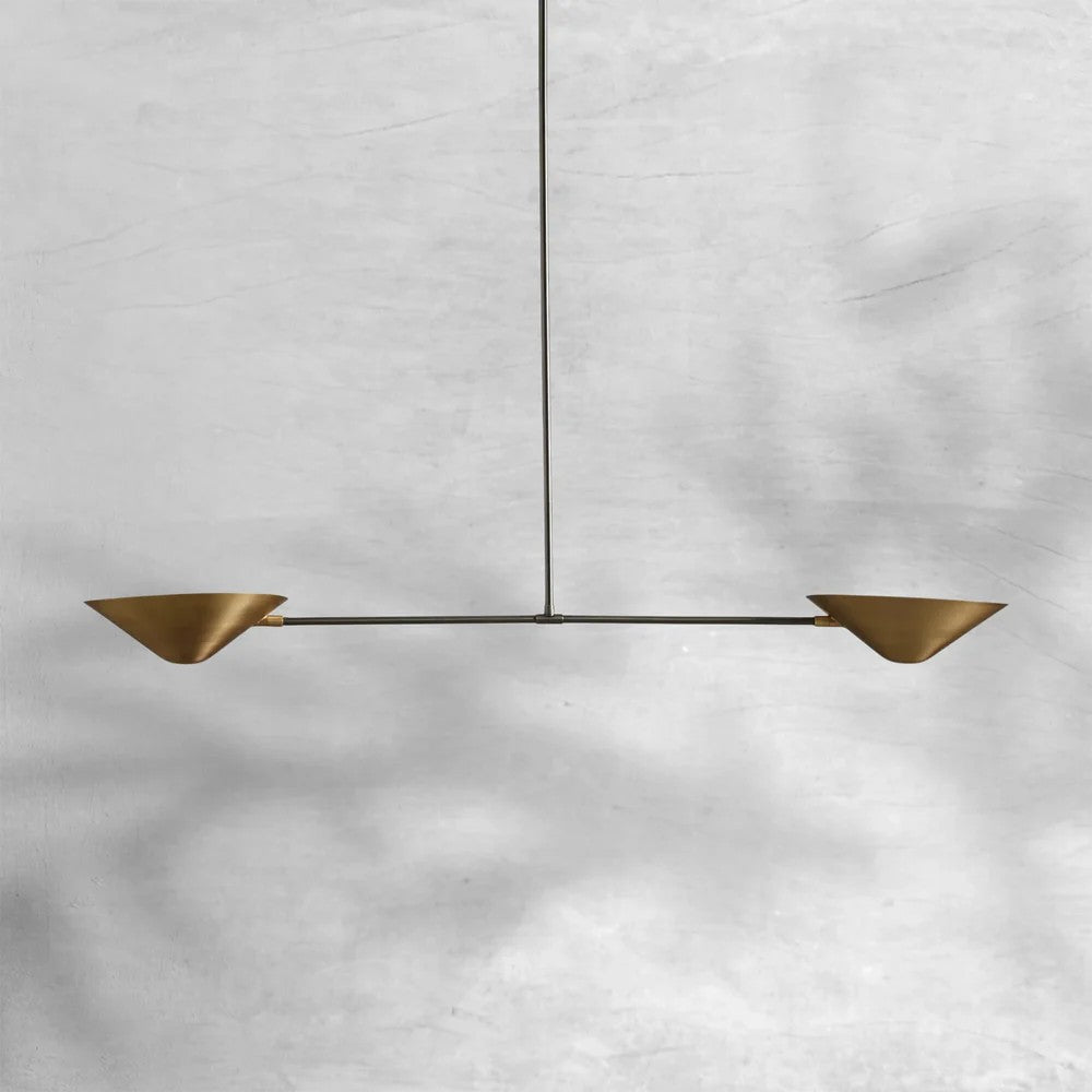 Sivans 2-Light Linear Chandelier