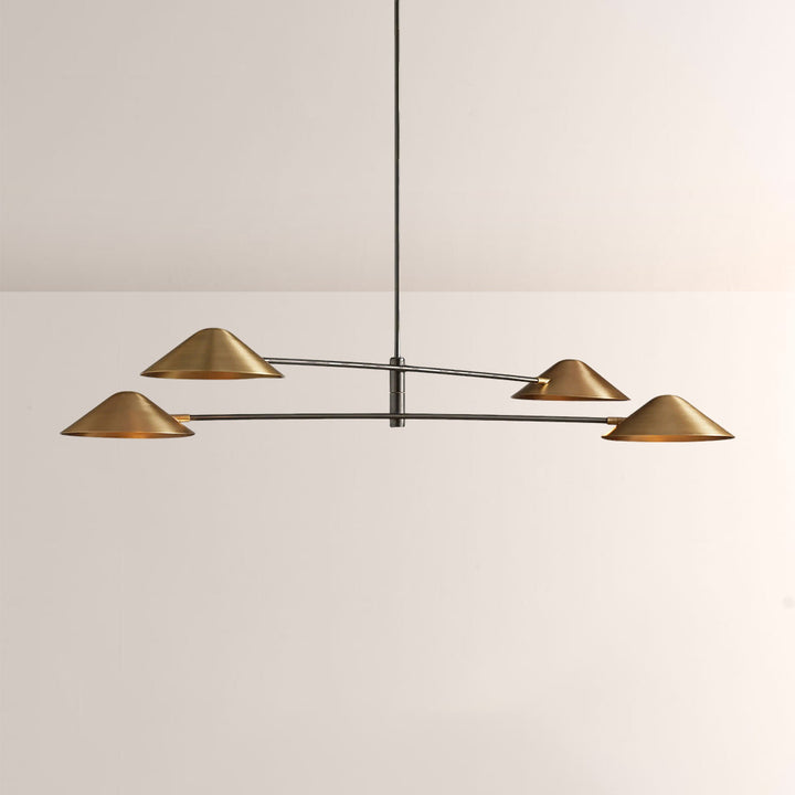 Sivans 4-Light Linear Chandelier