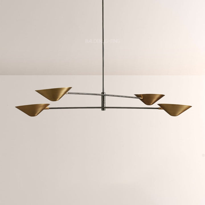 Sivans 4-Light Linear Chandelier