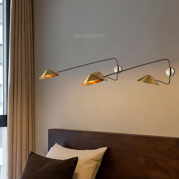 Sivans Long Arm 2-Light Wall Sconce
