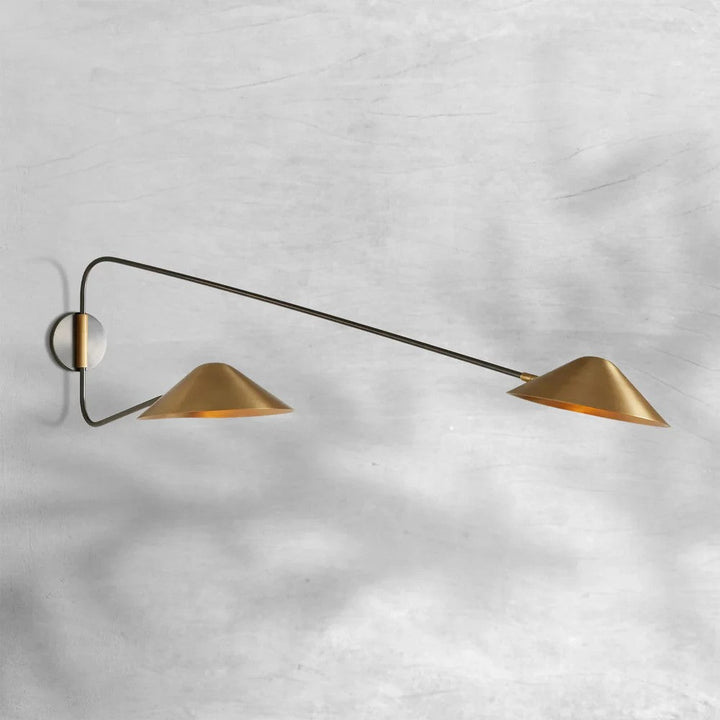 Sivans Long Arm 2-Light Wall Sconce