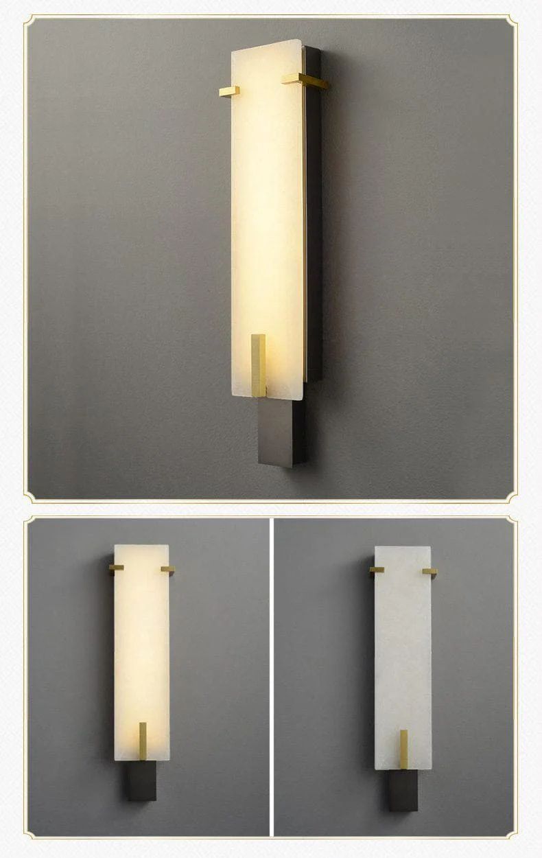 Stable Alabaster Personality Wall Sconce