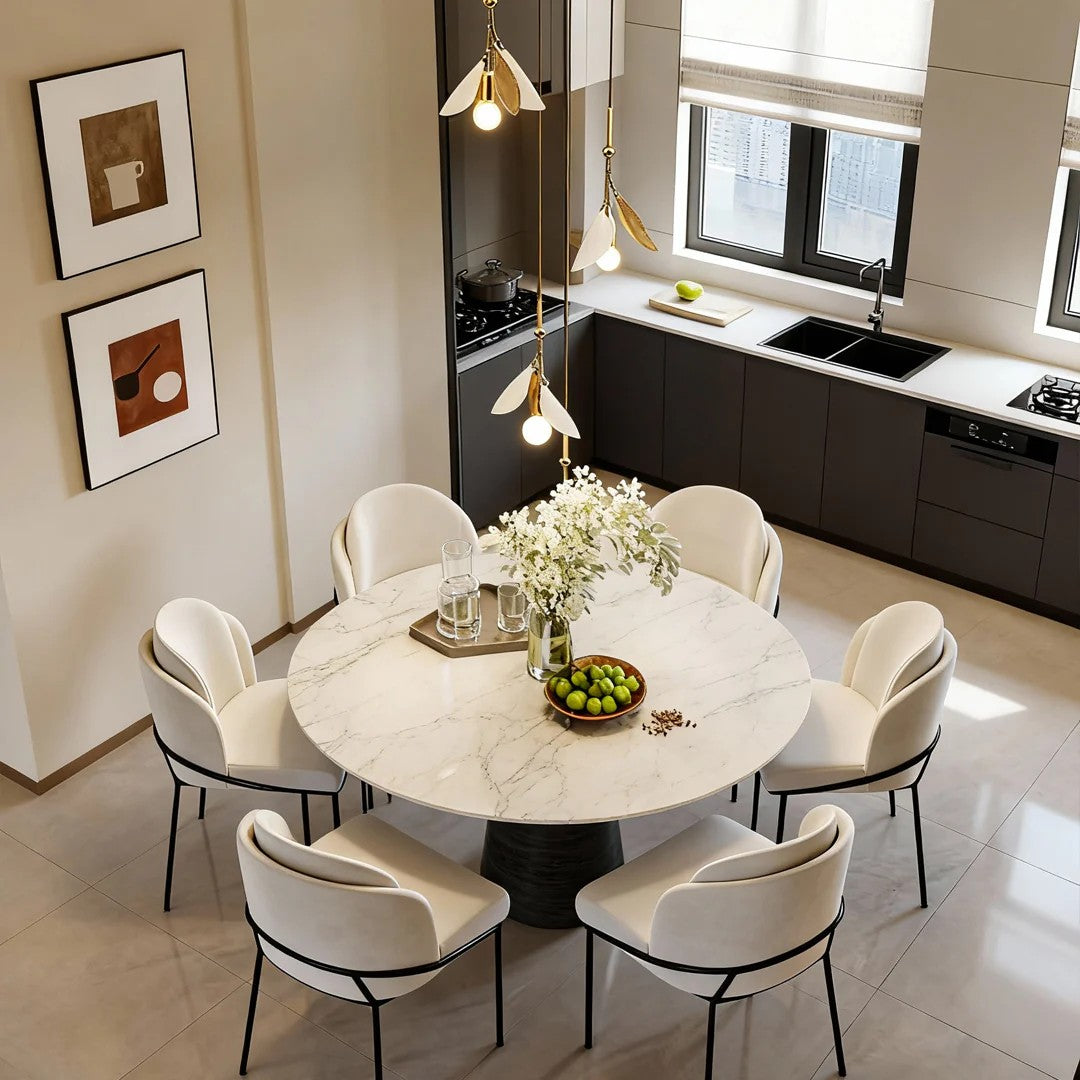 Staircase Chandelier Ideas Art Ceramic Flower Ceiling Light