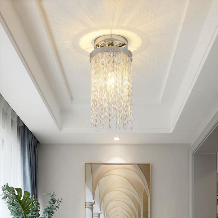 Tassel Aluminum Flushmount for House