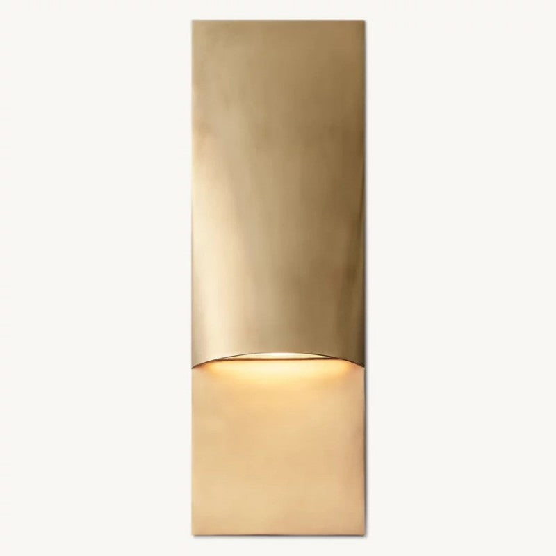 Tazier Vertical Rectangular Sconce 18"H