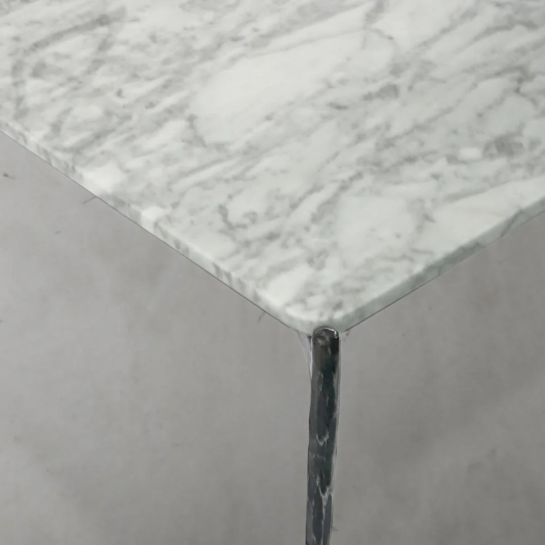 Thaddeus Rectangle Horn Marble Coffee Table