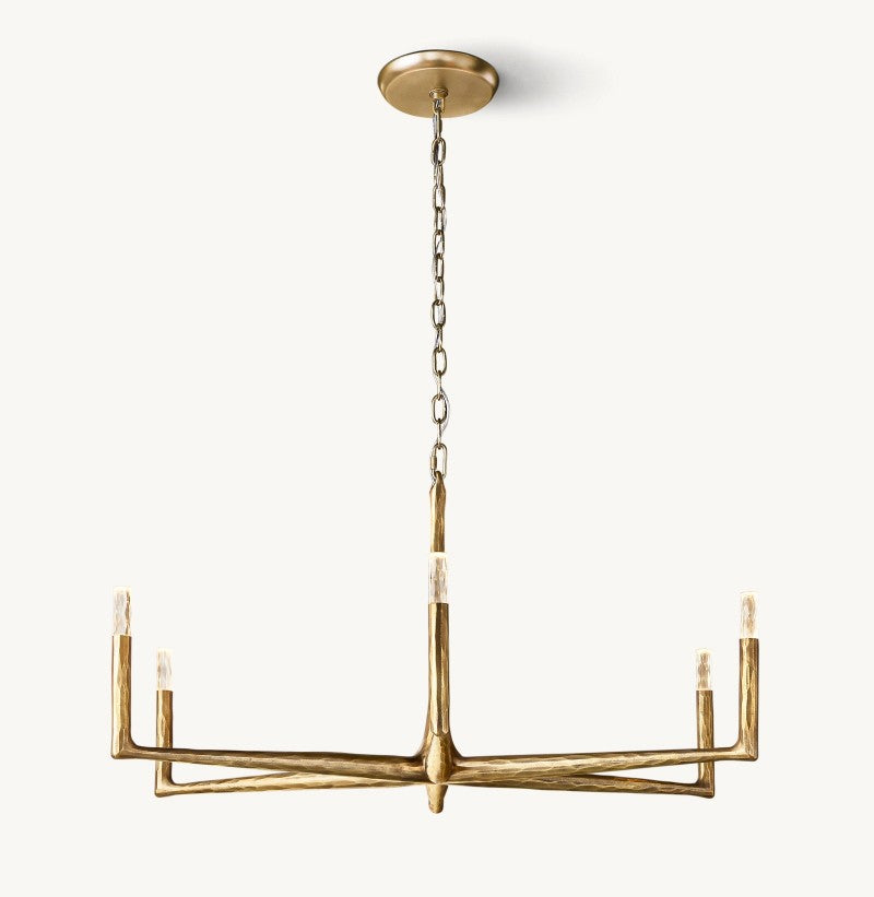 Avarit Glass Round Chandelier 48“