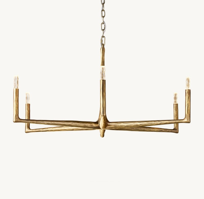 Avarit Glass Round Chandelier 48“