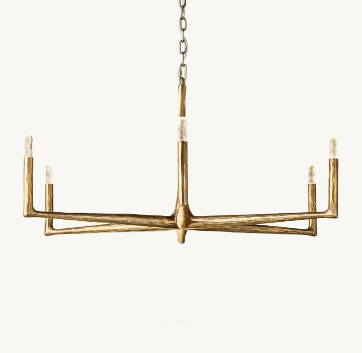 Avarit Glass Round Chandelier 48“