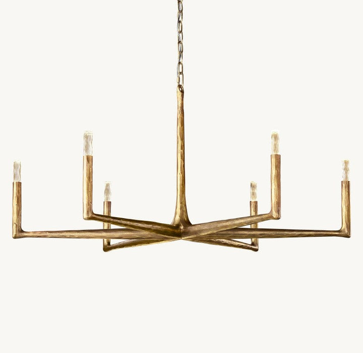 Avarit Glass Round Chandelier 48“