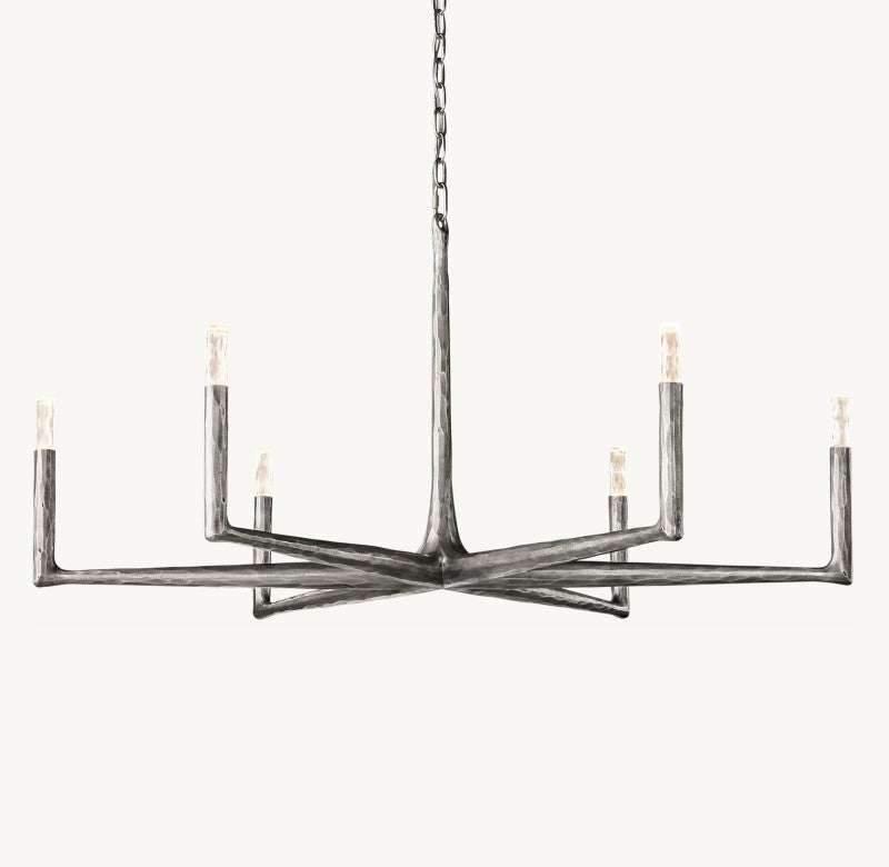Avarit Glass Round Chandelier 48“