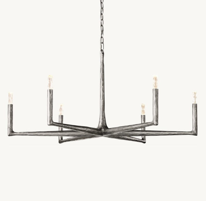 Avarit Glass Round Chandelier 48“