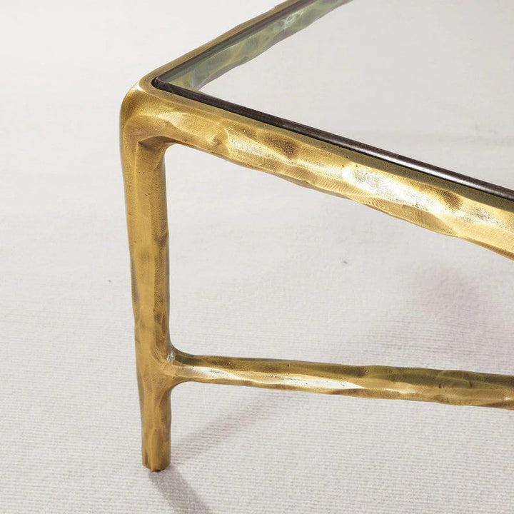 Thaddeus Square Glass Coffee Table
