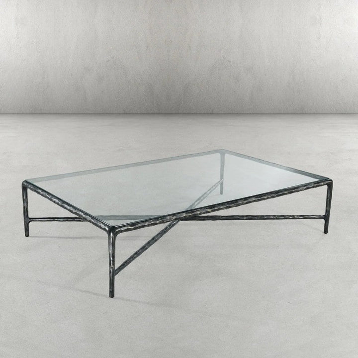 Thaddeus Square Glass Coffee Table