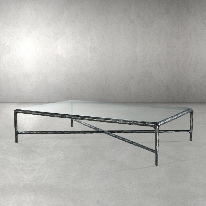 Thaddeus Square Glass Coffee Table