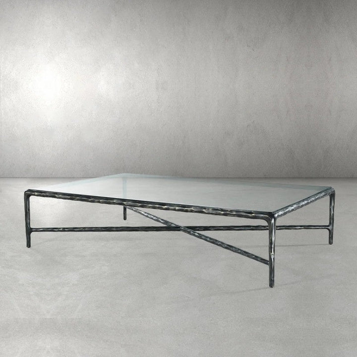 Thaddeus Square Glass Coffee Table