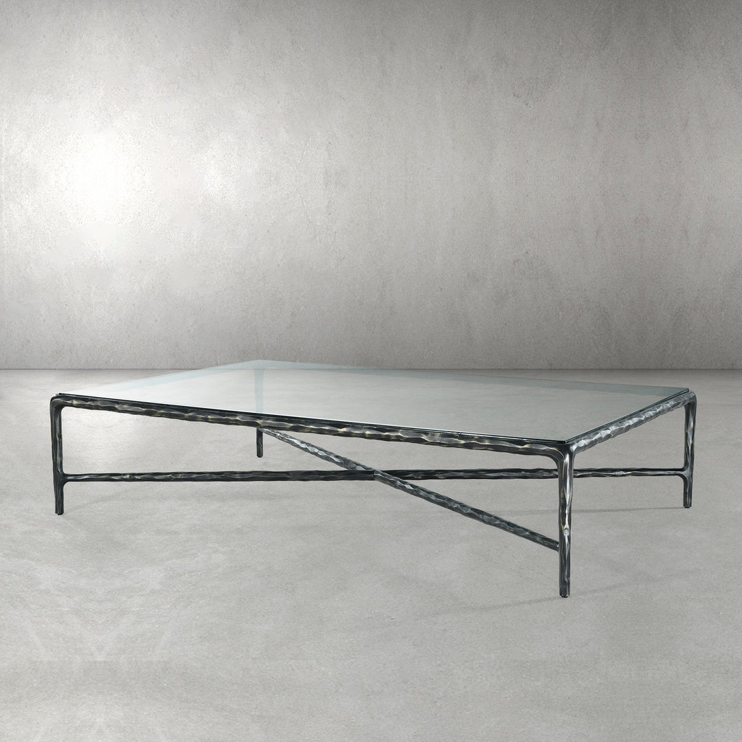 Thaddies Glass Rectangular Coffee Table