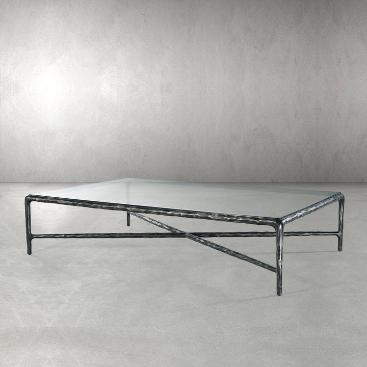 Thaddies Glass Rectangular Coffee Table