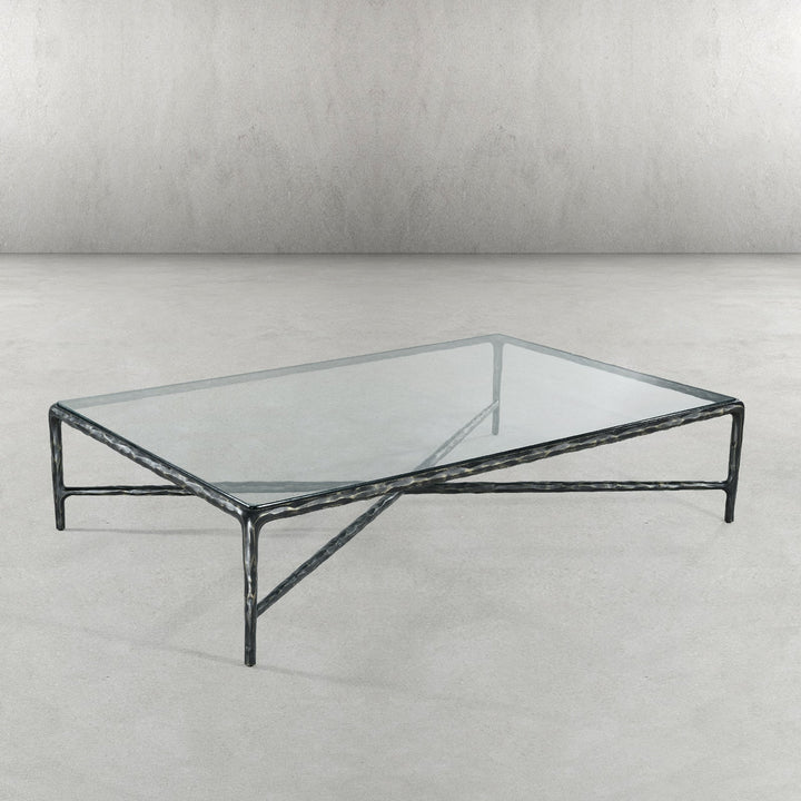 Thaddies Glass Rectangular Coffee Table