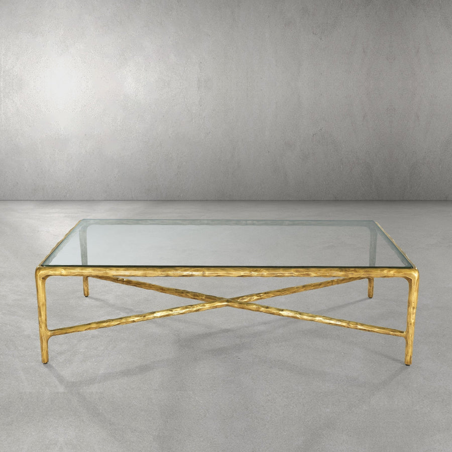 Thaddies Glass Rectangular Coffee Table