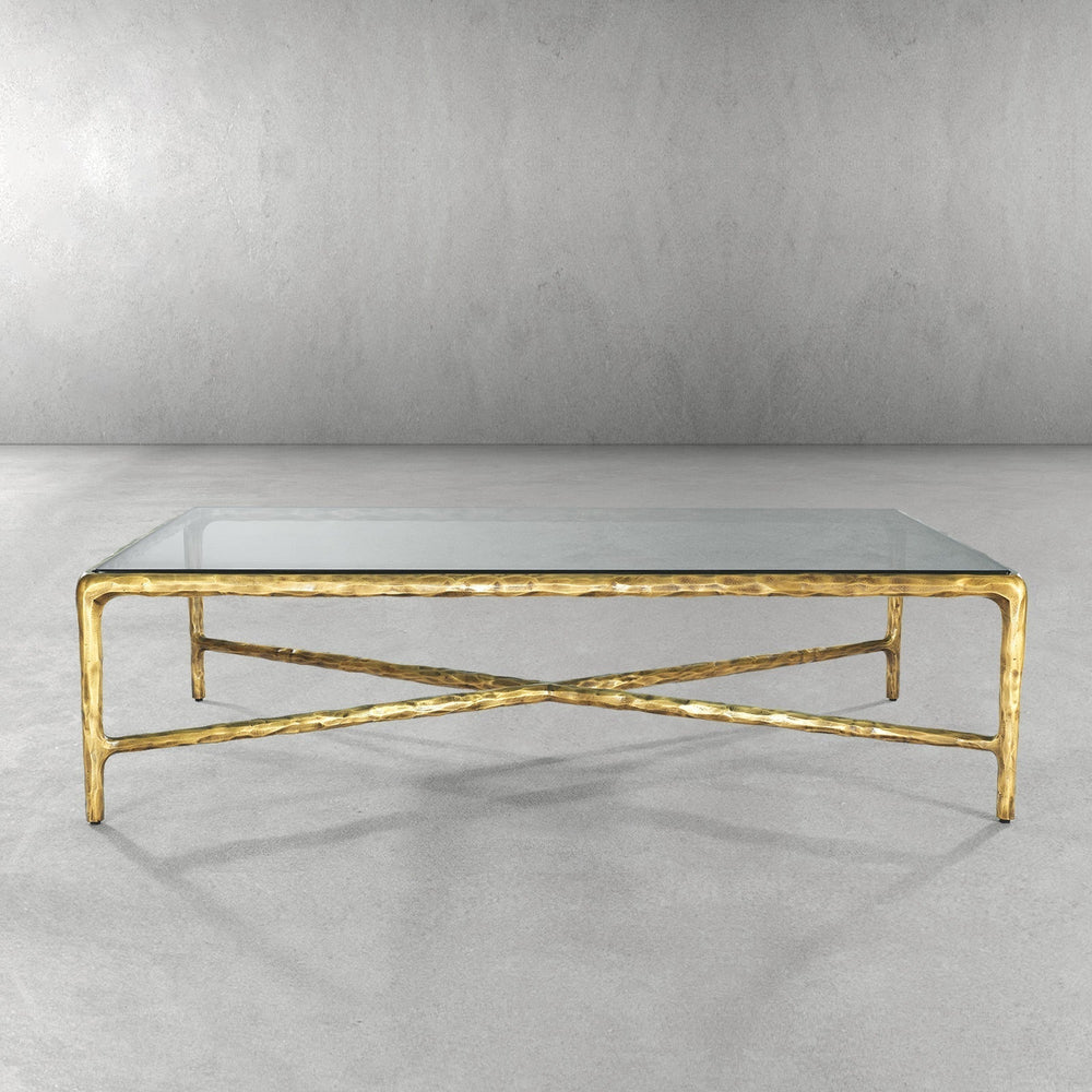 Thaddies Glass Rectangular Coffee Table