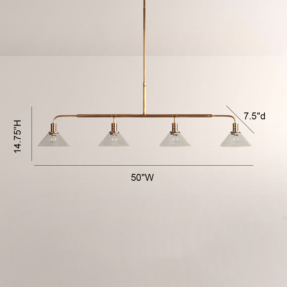 Tharon Linear Chandelier 50"