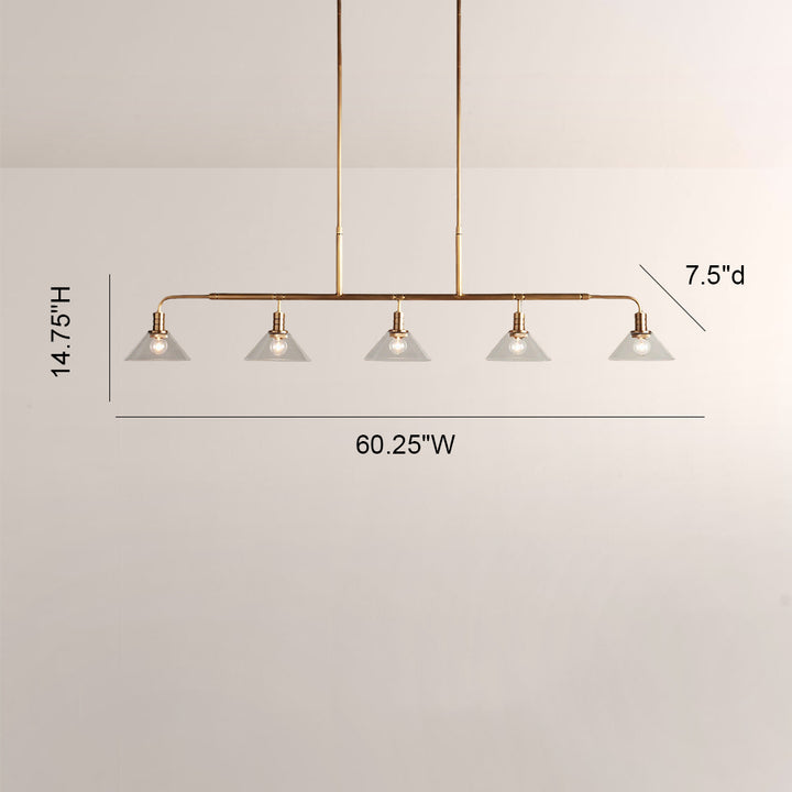 Tharon Linear Chandelier 60"