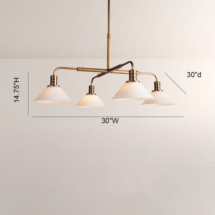 Tharon Round Chandelier 30"