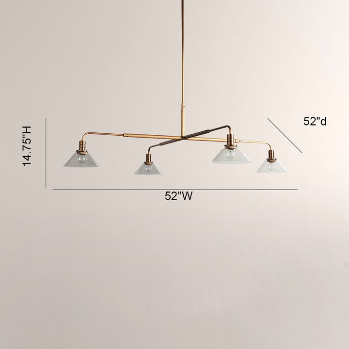 Tharon Round Chandelier 52"