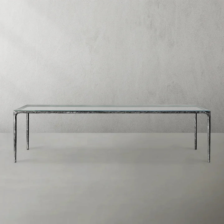 Thomson Glass Rectangular Dining Table