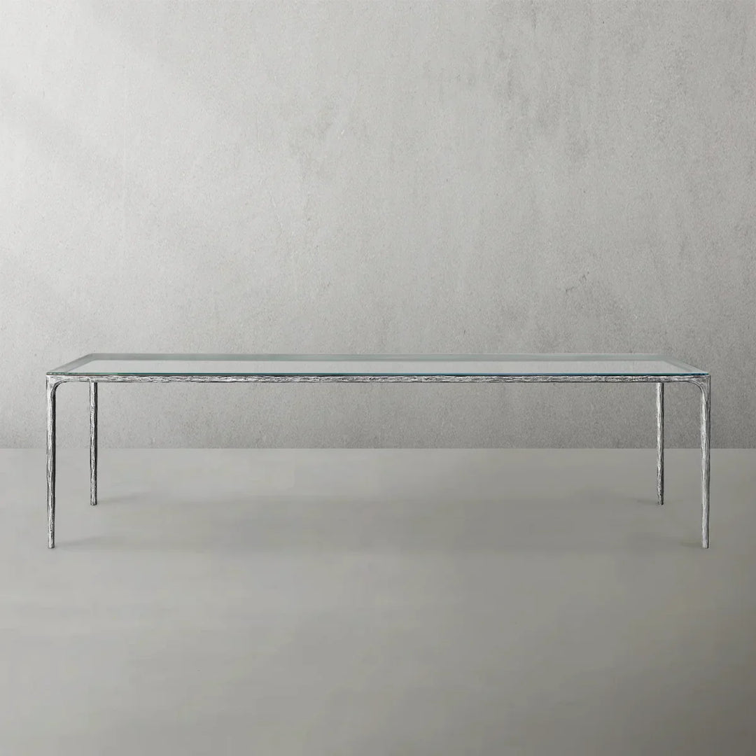 Thomson Glass Rectangular Dining Table